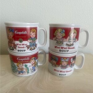 Vintage Westmoreland Campbell Soup Mug Set